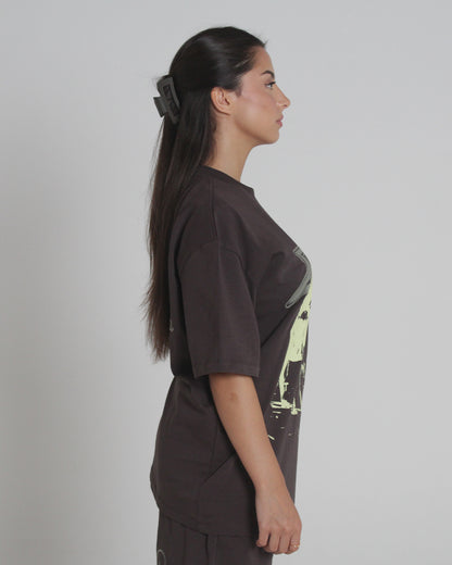 Camel Threshold Tee Brown