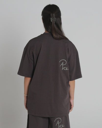 Camel Threshold Tee Brown