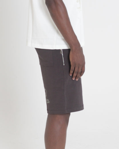 Dark Brown Shorts