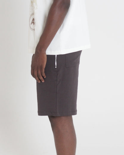 Dark Brown Shorts