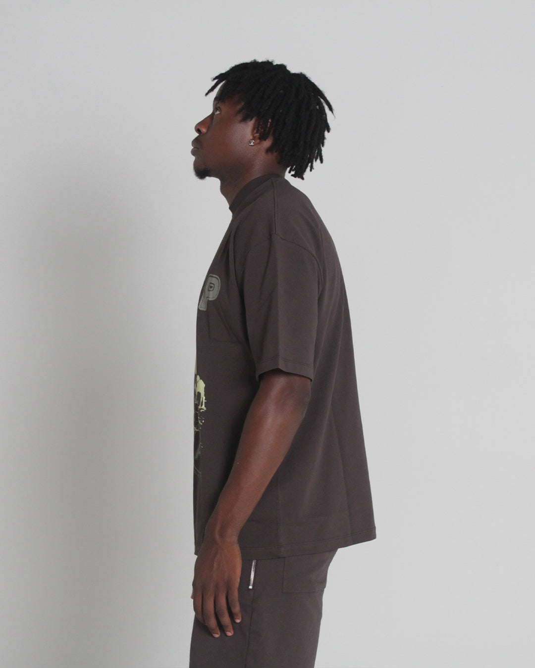 Camel Threshold Tee Brown